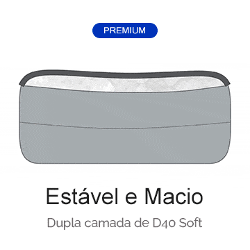 Estável e macio